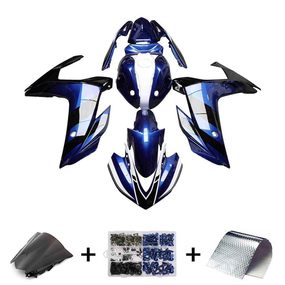 ヤマハ YZF-R3 2014-2018 R25 2015-2017 用 インジェクションフェアリングキット ボディワーク ABS