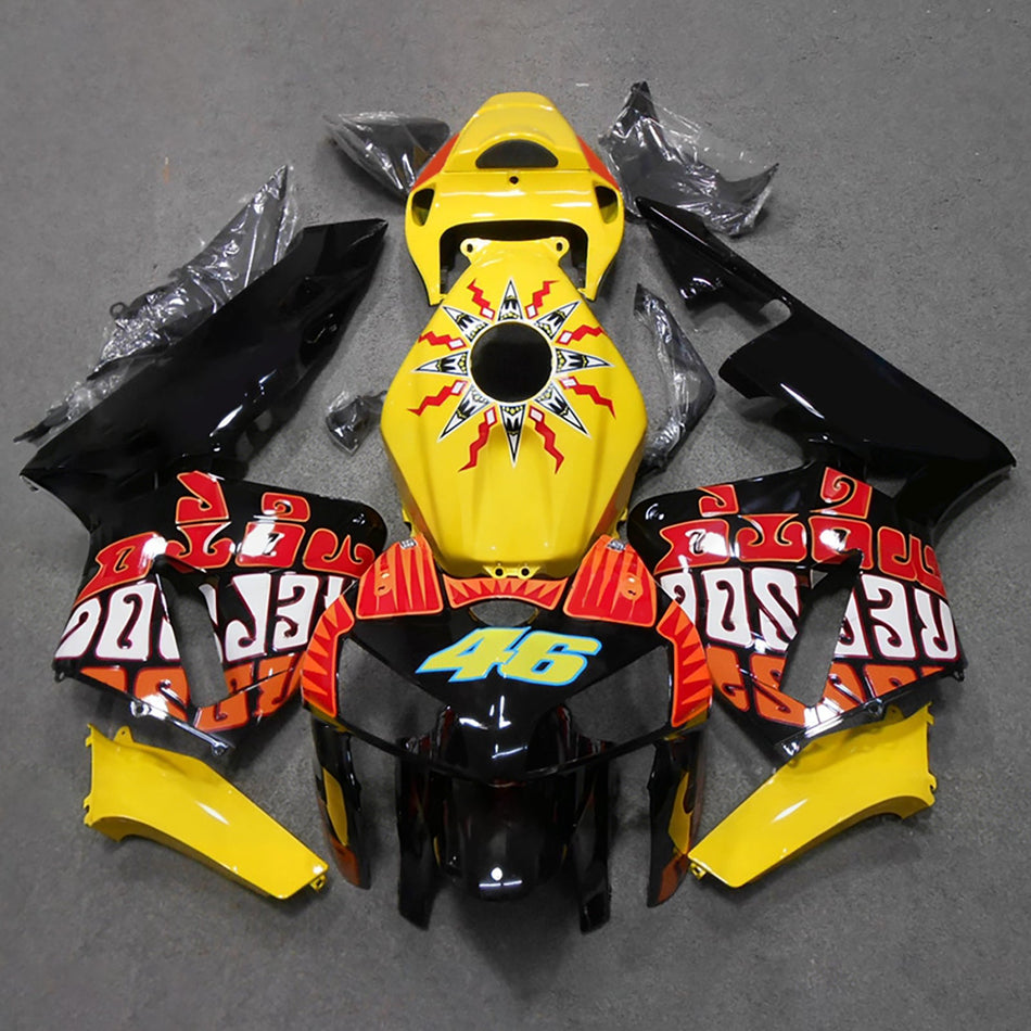 ホンダ CBR600RR 2005-2006 F5 用 ABS樹脂製インジェクションフェアリングキット
