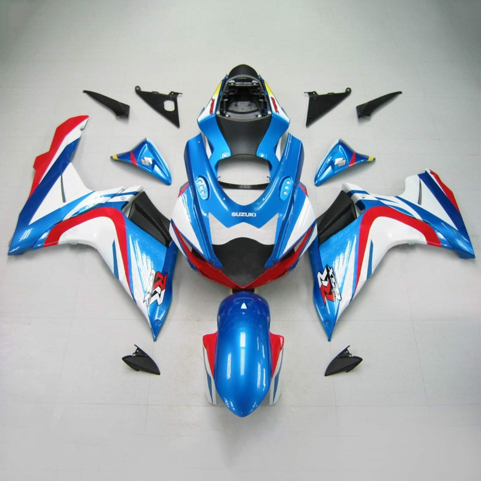 2011-2024 スズキ GSXR 600/750 K11 Amotopart インジェクションフェアリングキット ボディワーク プラスチック ABS #101