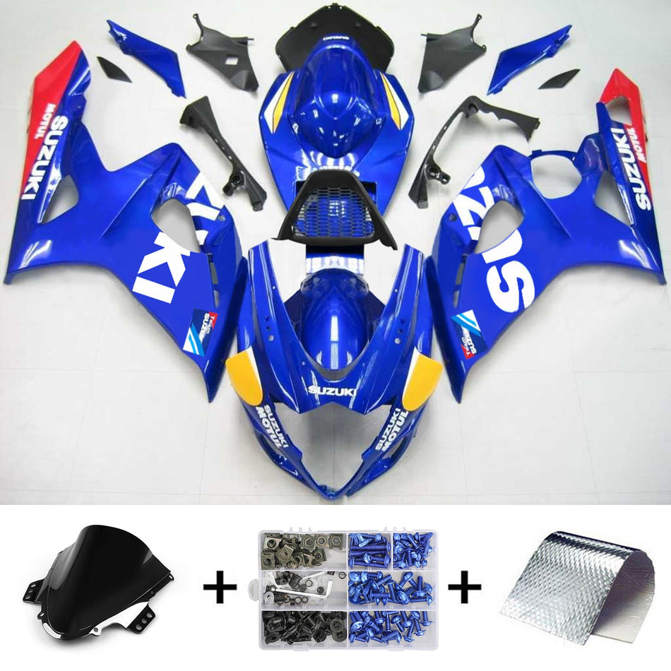 2005-2006 スズキ GSXR1000 K5 Amotopart インジェクションフェアリングキット ボディワーク プラスチック ABS #149