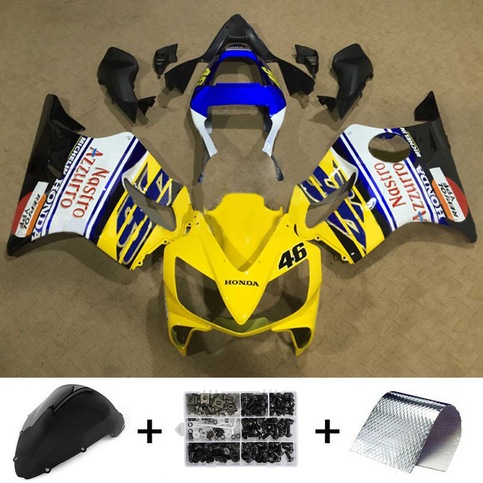 2001-2003 ホンダ CBR600 F4i インジェクションフェアリングキット ボディワーク プラスチック ABS#140