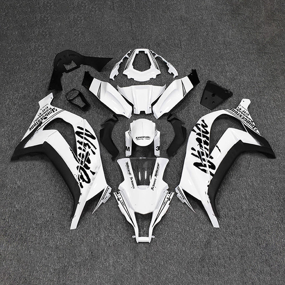 インジェクションフェアリングキット ボディワーク プラスチック ABS カワサキ ZX10R 2011-2015 に適合