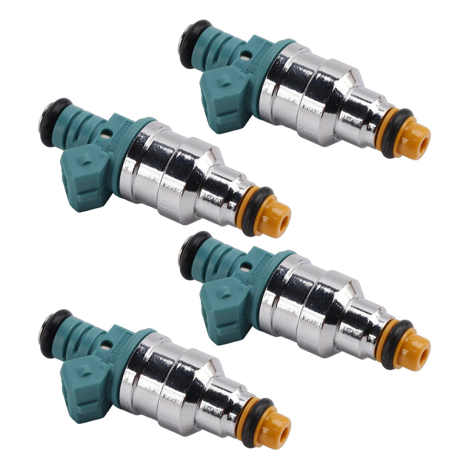 フォルクスワーゲン ゴルフ カブリオレ ジェッタ フォックス 1.8L I4 用燃料インジェクター 4個セット 0280150902