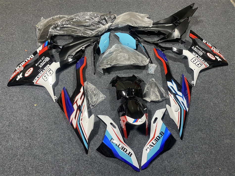 2019-2022 BMW S1000RR インジェクションフェアリングキット ボディワーク プラスチック ABS #166