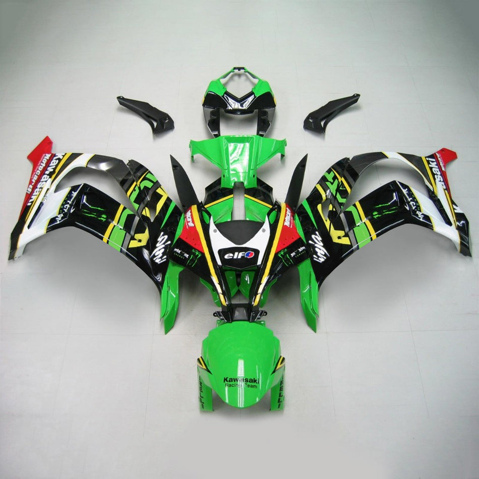 2021-2024 カワサキ ZX-10R ZX10R アモトパーツ インジェクションフェアリングキット ボディワーク ABS #101