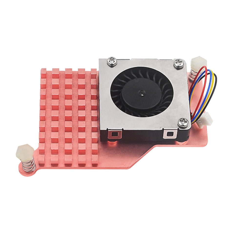 5番目のファンラジエーターRaspberry pi5純銅素材ヒートシンクブロワー冷却ファン