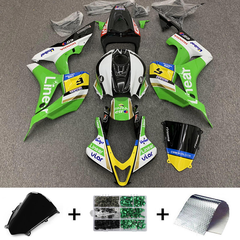 2007-2008 ホンダ CBR600RR F5 フェアリングキット ボディワーク プラスチック ABS