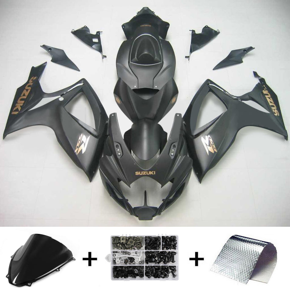 2006-2007 スズキ GSXR 600/750 K6 Amotopart インジェクションフェアリングキット ボディワーク プラスチック ABS #143