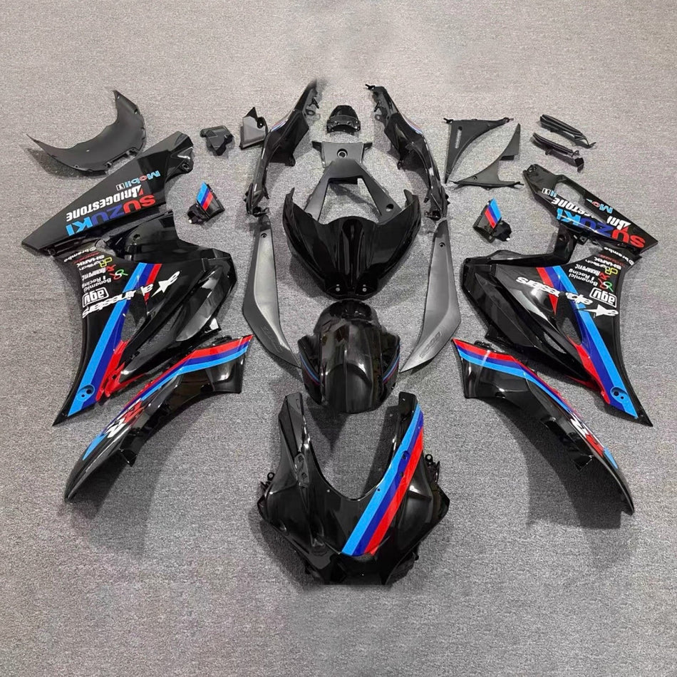 スズキ GSXR1000 2017-2025 K17用 インジェクションフェアリングキット ボディワーク プラスチック ABS