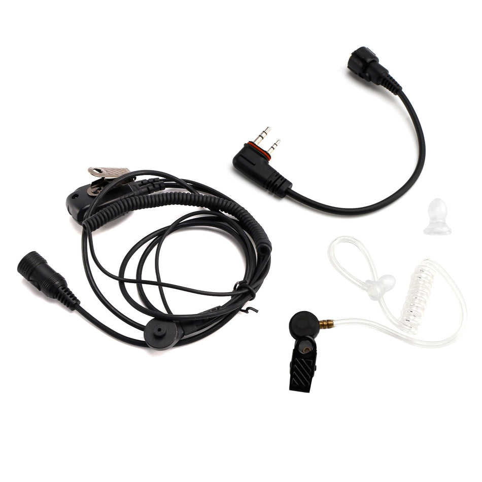 102B 透明エアチューブイヤホン（インイヤー型、A24ライン付き）ICOM A25CE A25N A24用
