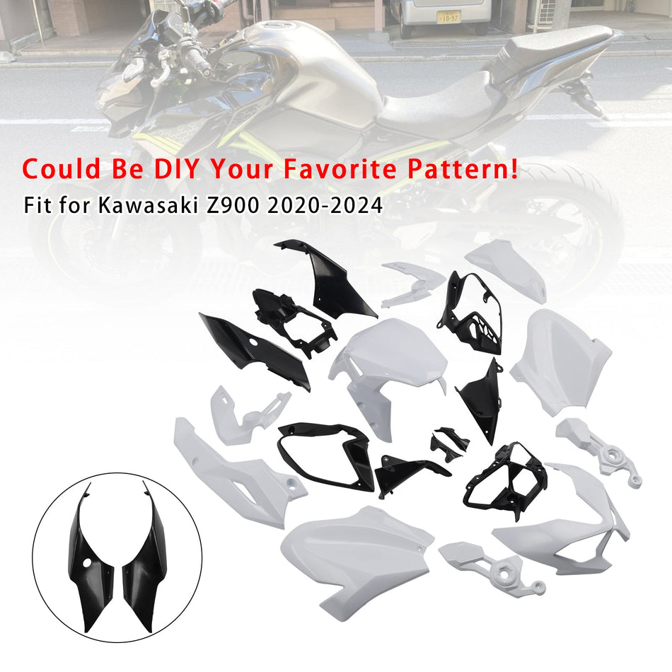 2020-2024年式 カワサキ Z900 ボディワークフェアリング インジェクション 未塗装