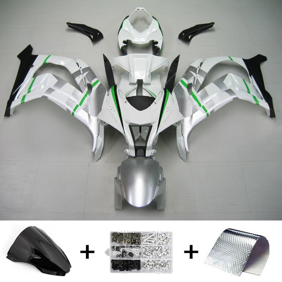 2021-2024 カワサキ ZX-10R ZX10R アモトパーツ インジェクションフェアリングキット ボディワーク ABS #101