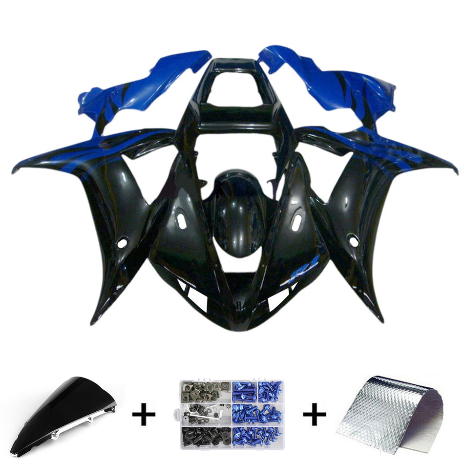 2002-2003 ヤマハ YZF 1000 R1 インジェクションフェアリングキット ボディワーク プラスチック ABS