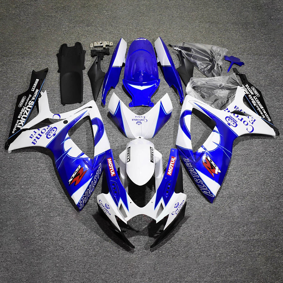 スズキ GSXR 600/750 2006-2007 K6 用 インジェクションフェアリングキット ボディワーク プラスチック ABS