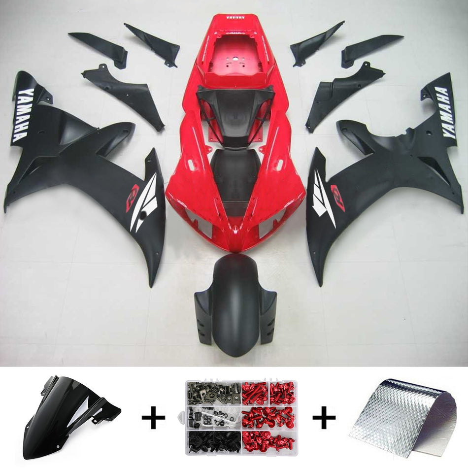 2002-2003 ヤマハ YZF 1000 R1 インジェクションフェアリングキット ボディワーク プラスチック ABS #109
