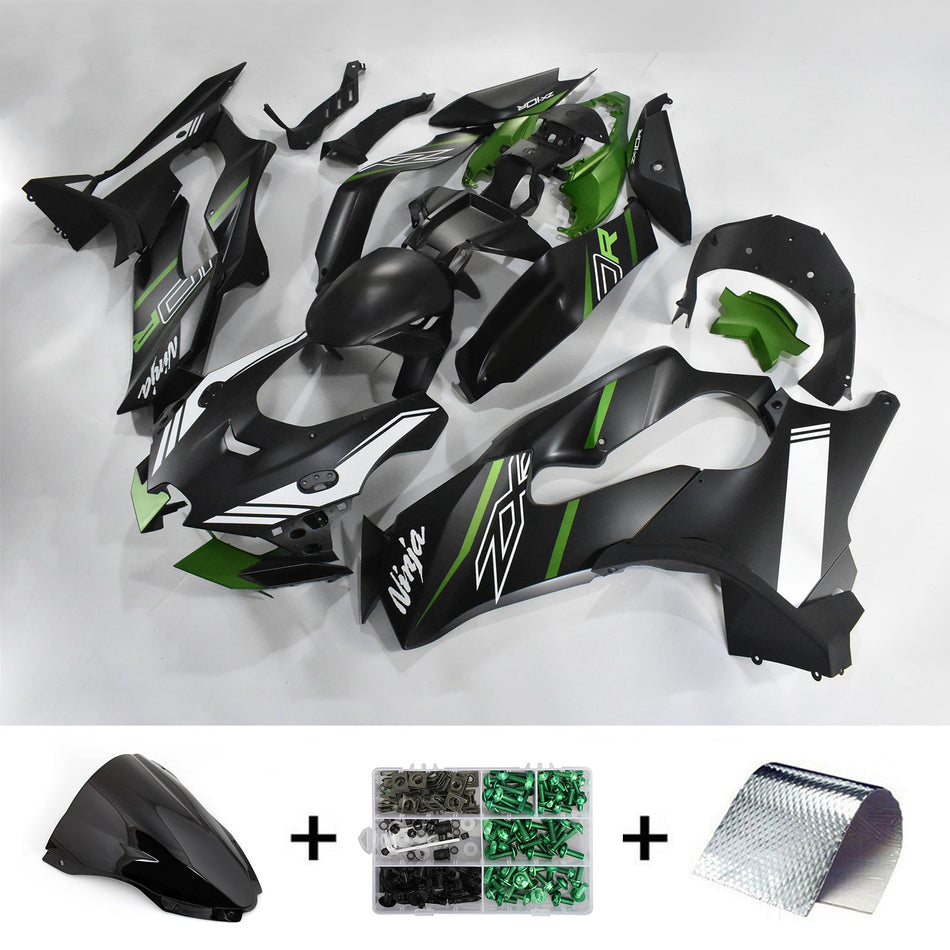 2021-2024 カワサキ ZX-10R ZX10R アモトパーツ インジェクションフェアリングキット ボディワーク ABS #101