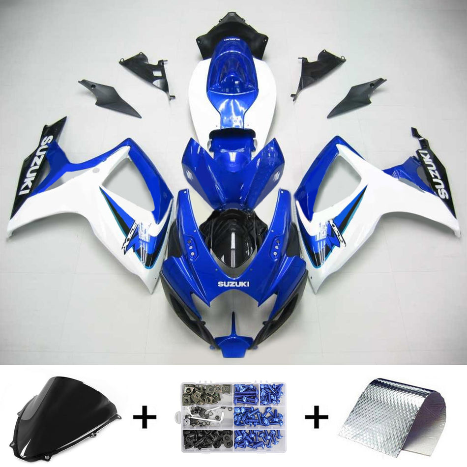 2006-2007 スズキ GSXR 600/750 K6 Amotopart インジェクションフェアリングキット ボディワーク プラスチック ABS #120