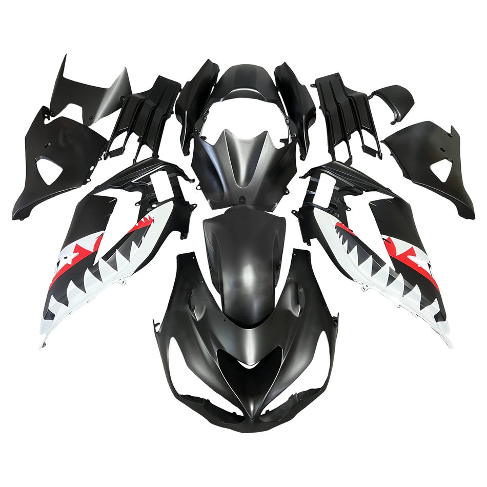 インジェクションフェアリングキット ボディワーク Kawasaki ZX14R ZZR1400 2012-2025 に適合