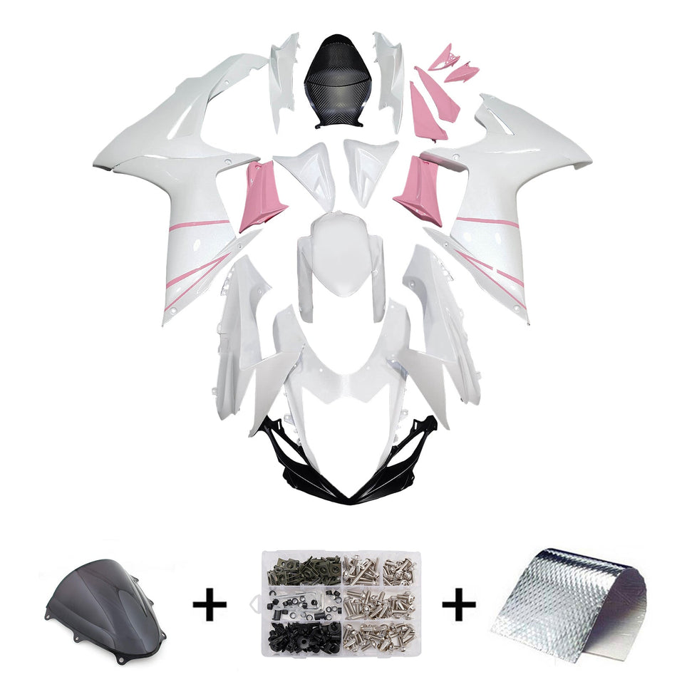 インジェクションフェアリングキット ボディワーク プラスチック ABS スズキ GSXR 600/750 2011-2025 K11用
