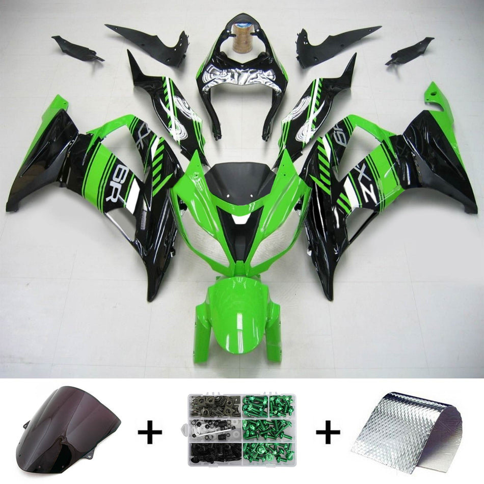 2013-2018 カワサキ ZX6R 636 Amotopart インジェクションフェアリングキット ボディワーク プラスチック ABS #109