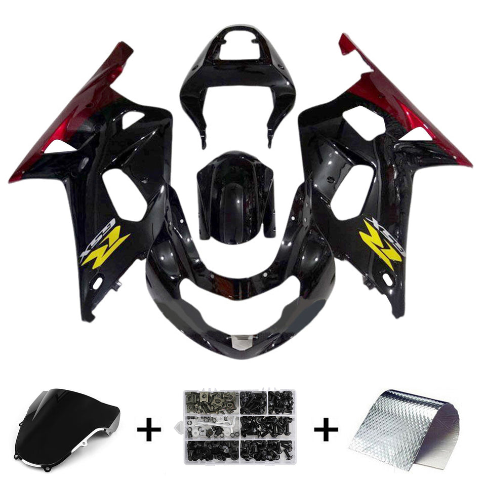 2000-2002 スズキ GSXR1000 K1 K2 フェアリングキット ボディワーク プラスチック ABS