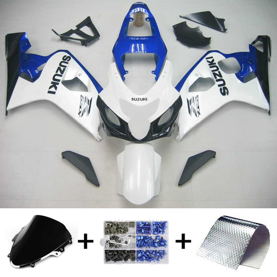 2004-2005 スズキ GSXR 600/750 K4 Amotopart インジェクションフェアリングキット ボディワーク プラスチック ABS #131