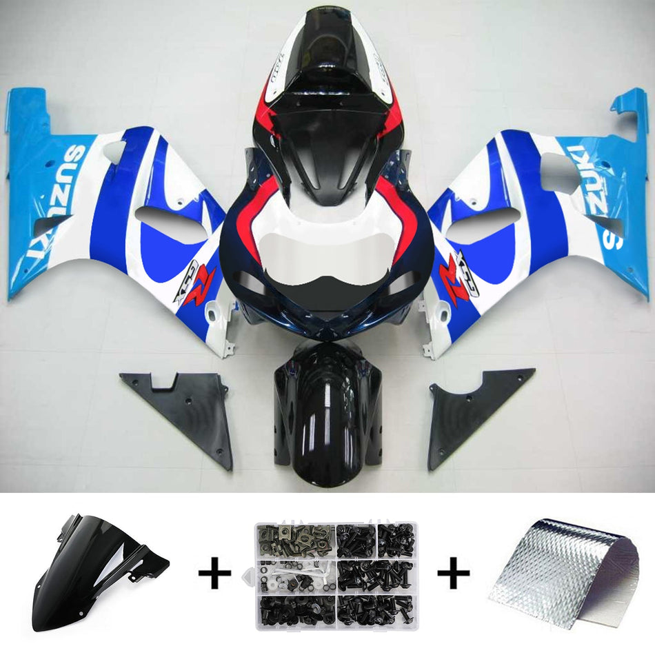 2001-2003 スズキ GSXR750 K1 Amotopart インジェクションフェアリングキット ボディワーク プラスチック ABS #115