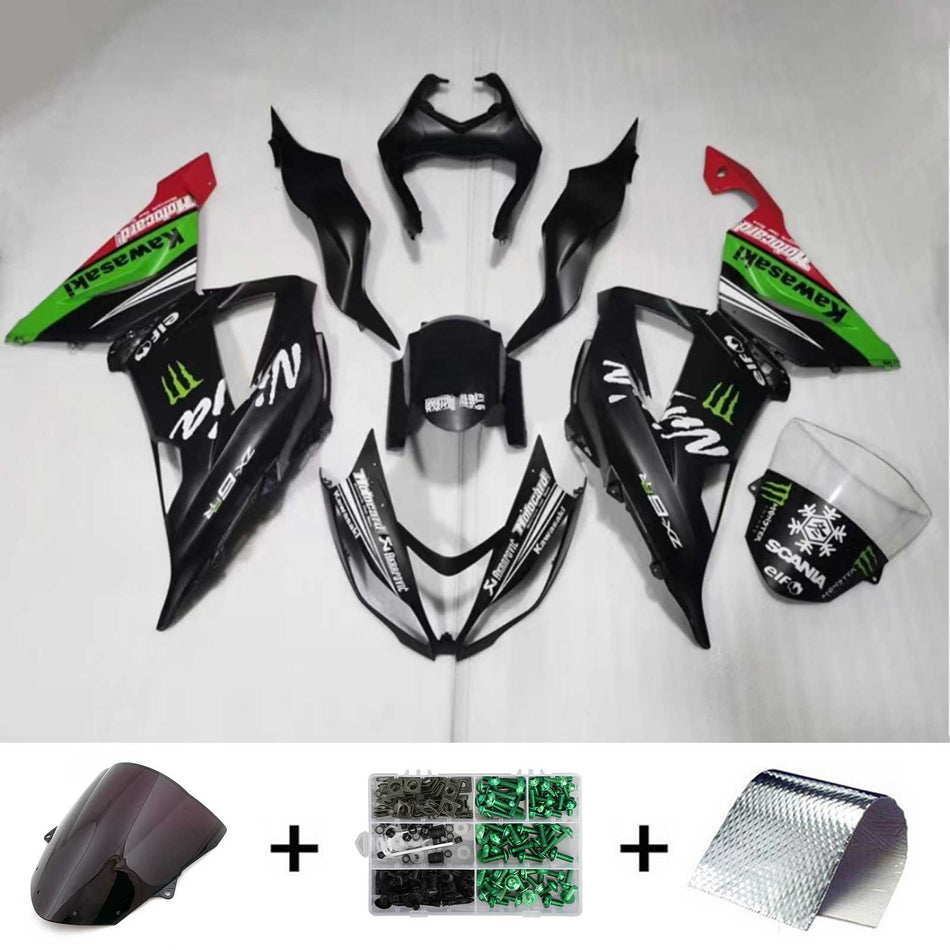 2013-2018 カワサキ ZX6R 636 フェアリングキット ボディワーク プラスチック ABS