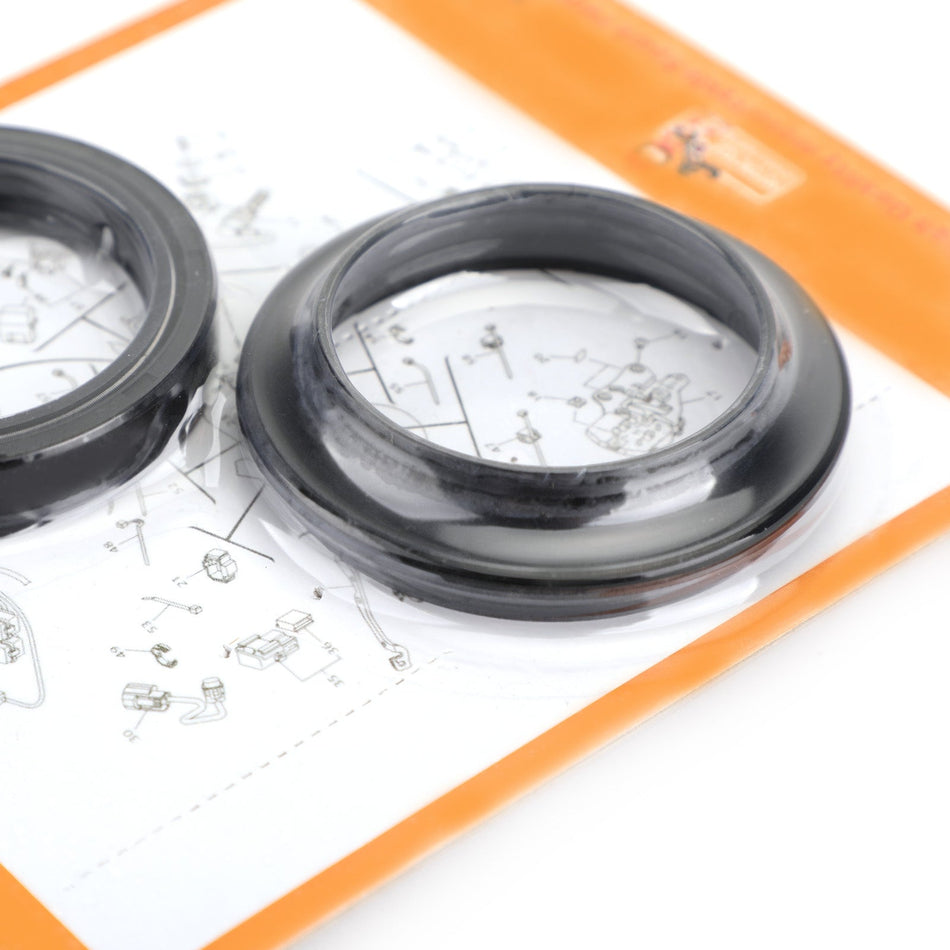 フォークオイルダストシールキット カワサキ ZX600 ZX636 Ninja ZX-6R ZZ-R600 ZX-9R 1998-2008 92049-1495 92049-1508 92049-0002 92093-1473 汎用