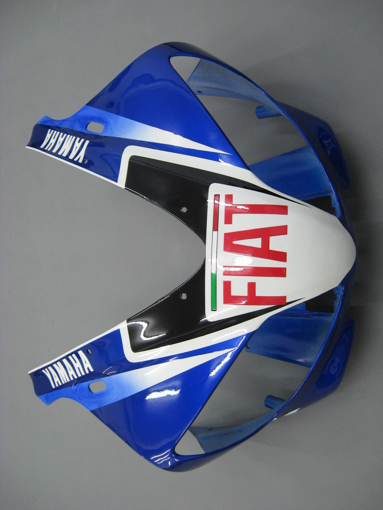 1998-1999 ヤマハ YZF-R1 ブルー ホワイト No.46 FIAT レーシング フェアリング ジェネリック