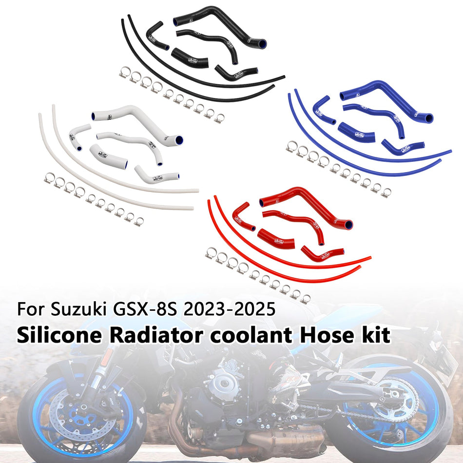 2023-2025 スズキ GSX-8S シリコンラジエータークーラントホース