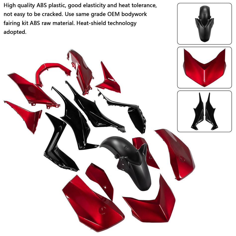 2023-2024 ヤマハ X-MAX 300 XMAX インジェクション ABS ボディワークフェアリングキット 11#