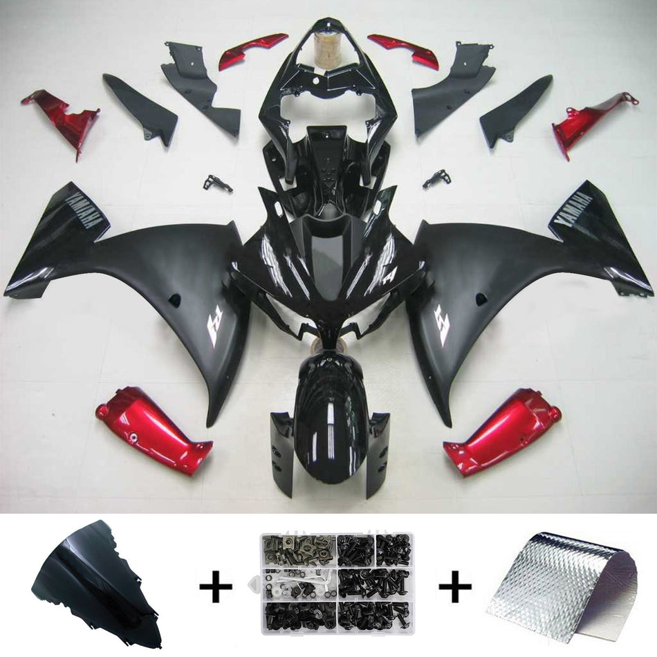 2012-2014 ヤマハ YZF 1000 R1 Amotopart インジェクションフェアリングキット ボディワーク プラスチック ABS #110