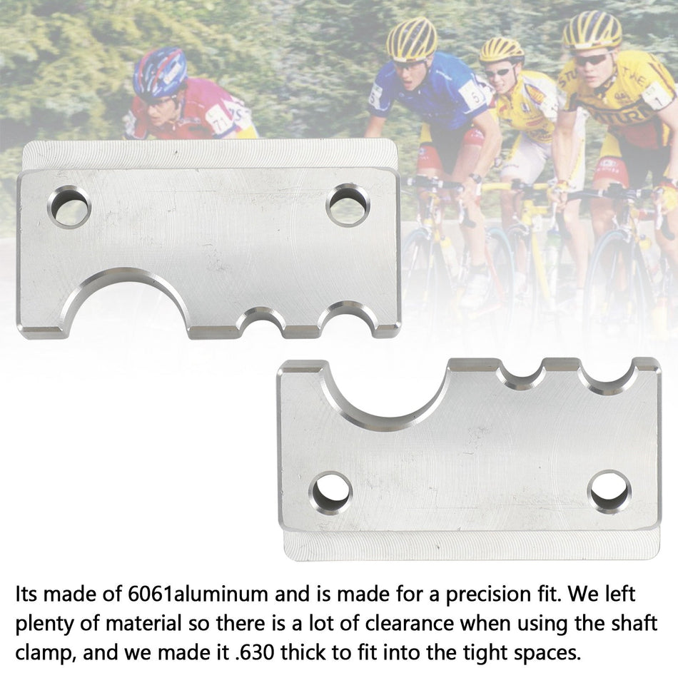 ダンパーアセンブリクランプバイスブロック#803-01-324 Foxフォークグリップ/グリップ2用