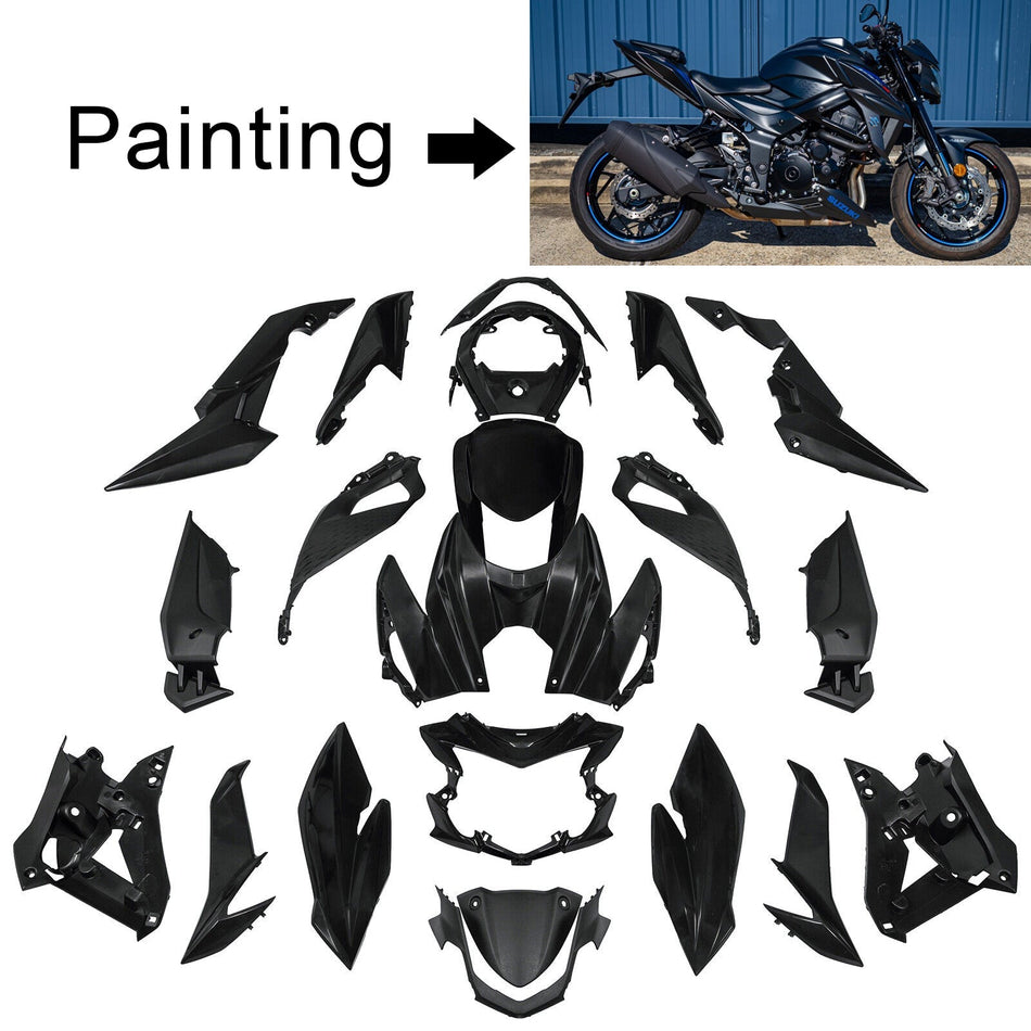 2017-2021 スズキ GSX-S 750 Amotopart インジェクションフェアリングキット ボディワーク プラスチック ABS #105