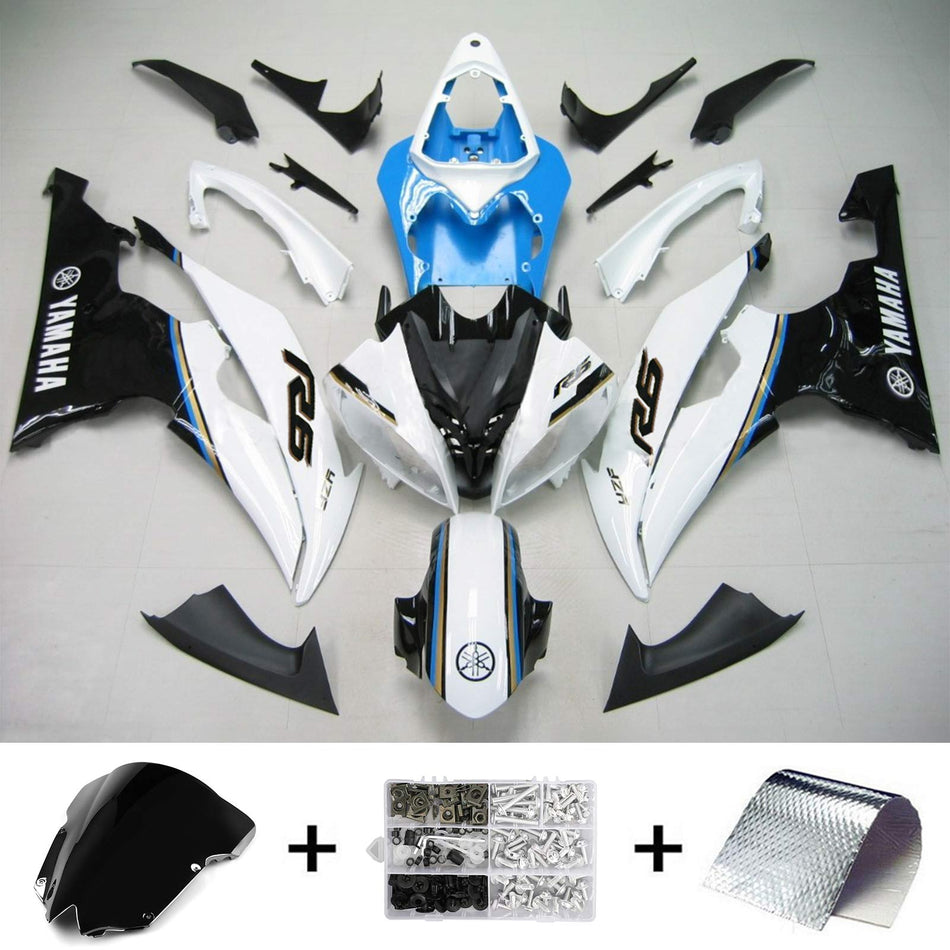 2008-2016 ヤマハ YZF 600 R6 インジェクションフェアリングキット ボディワーク プラスチック ABS #151