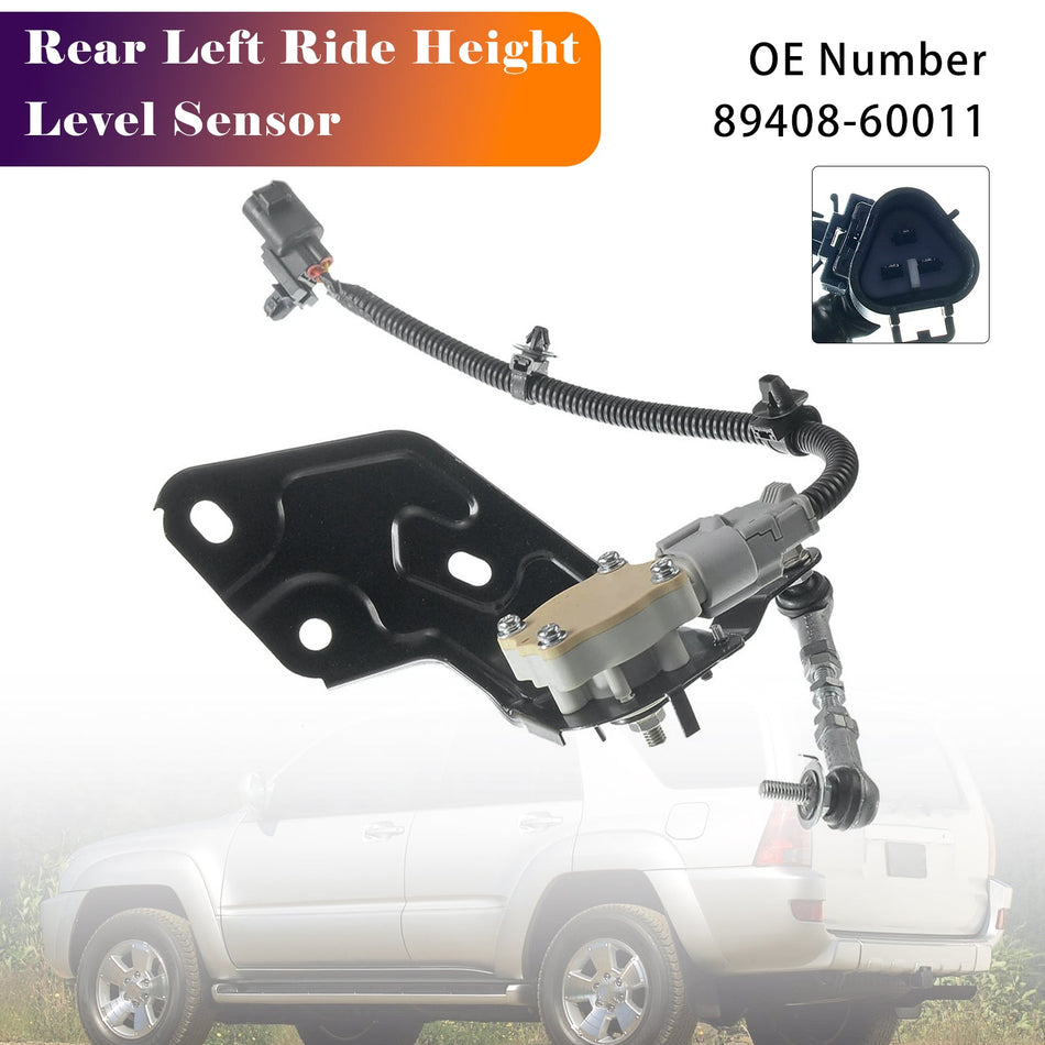 トヨタ 4Runner Lexus GX470 4.7L 2003-2009用 ライドハイトレベルセンサー リア左