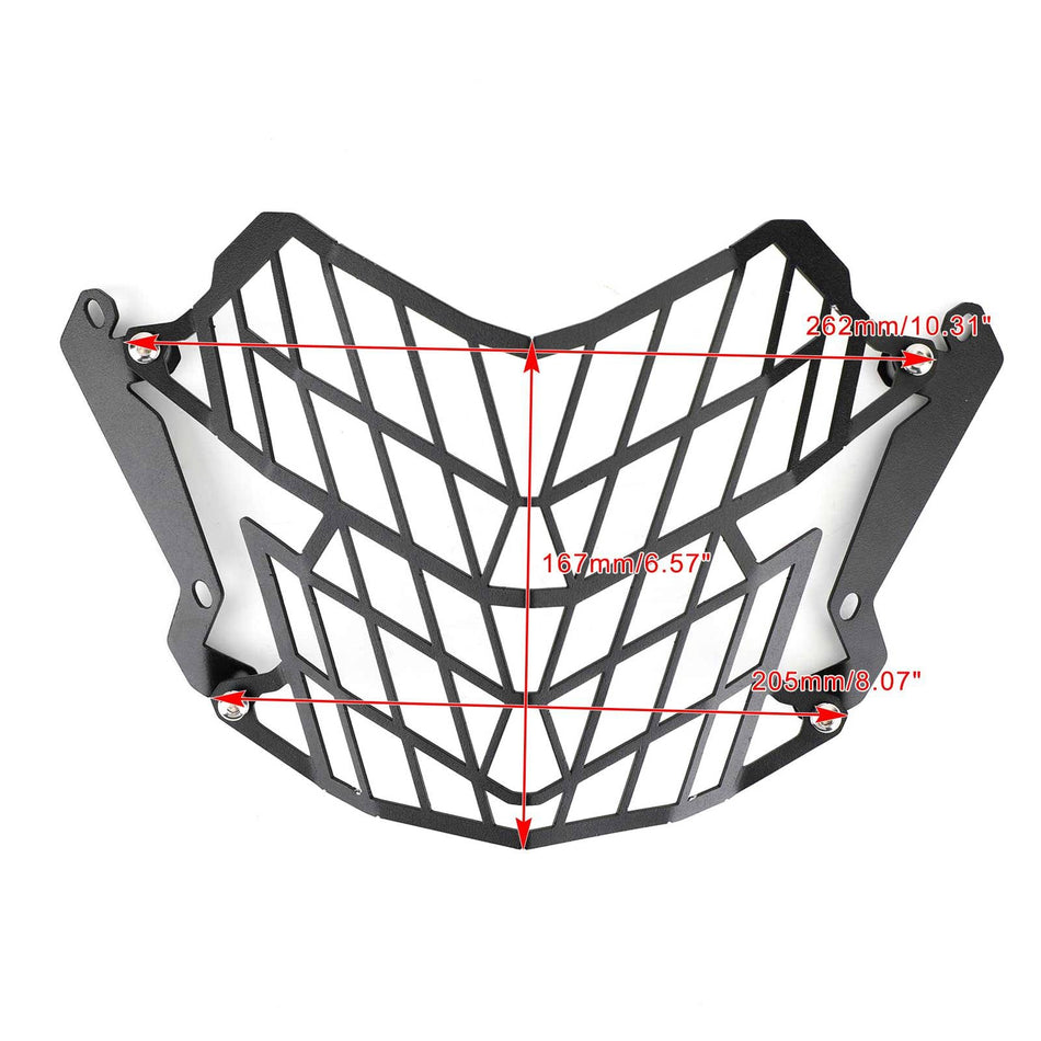 2019-2020 ヤマハ テネレ 700 (XTZ690/T7) ヘッドライトガードグリル ヘッドランププロテクター ジェネリック