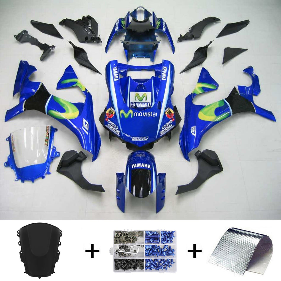 2020-2024 ヤマハ YZF R1 Amotopart インジェクションフェアリングキット ボディワーク プラスチック ABS #101