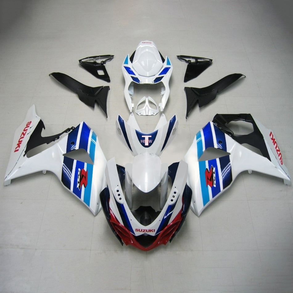 2009-2016 スズキ GSXR1000 K9 Amotopart インジェクションフェアリングキット ボディワーク プラスチック ABS #108