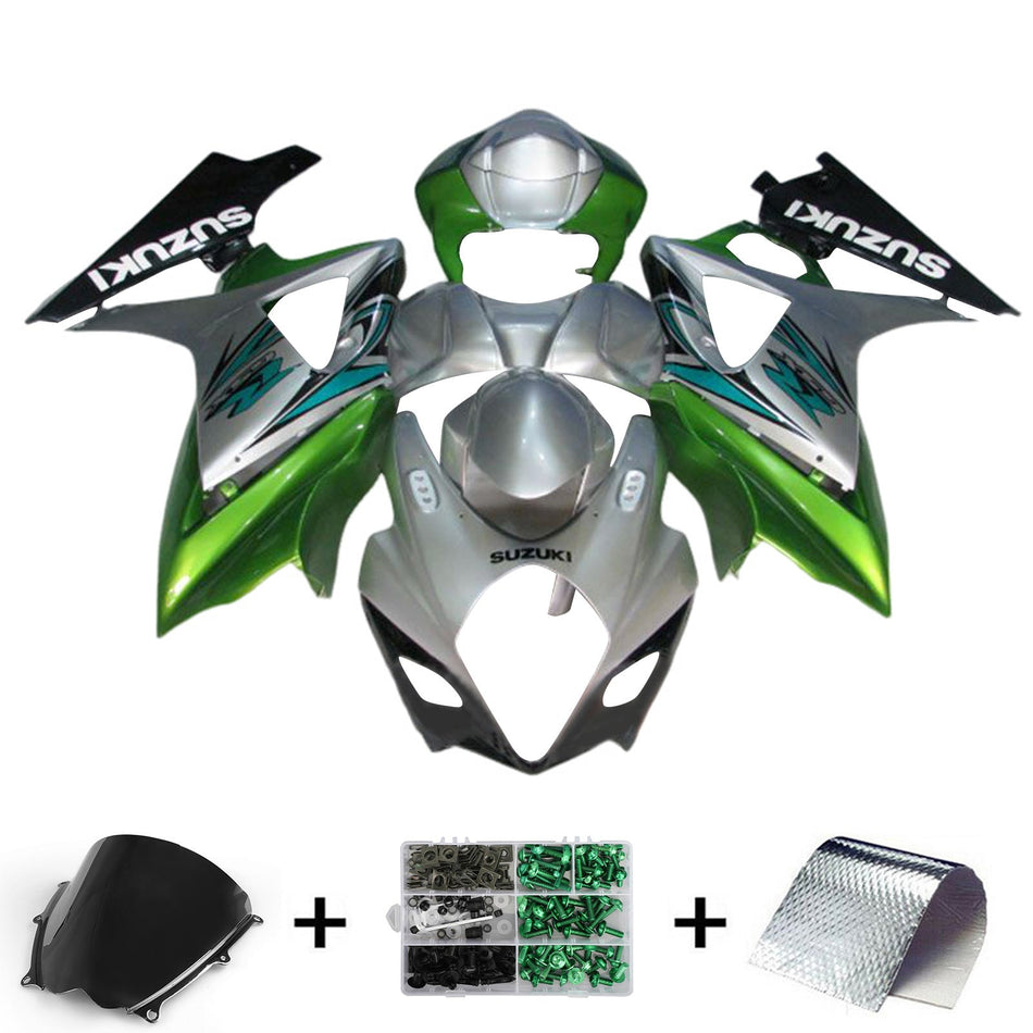 2007-2008 スズキ GSXR1000 K7 フェアリングキット ボディワーク プラスチック ABS