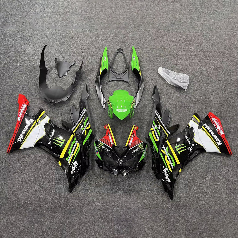 カワサキ Ninja ZX-25R ZX-4R ZX-4RR 2019-2025 に適合するインジェクションフェアリングキット