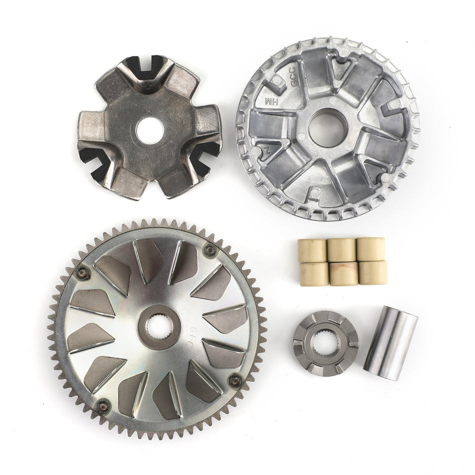 ホンダ NHX110 リード エリート 110 汎用用 ローラーとシャフト付き クラッチ フェイス ドライブ キット一式