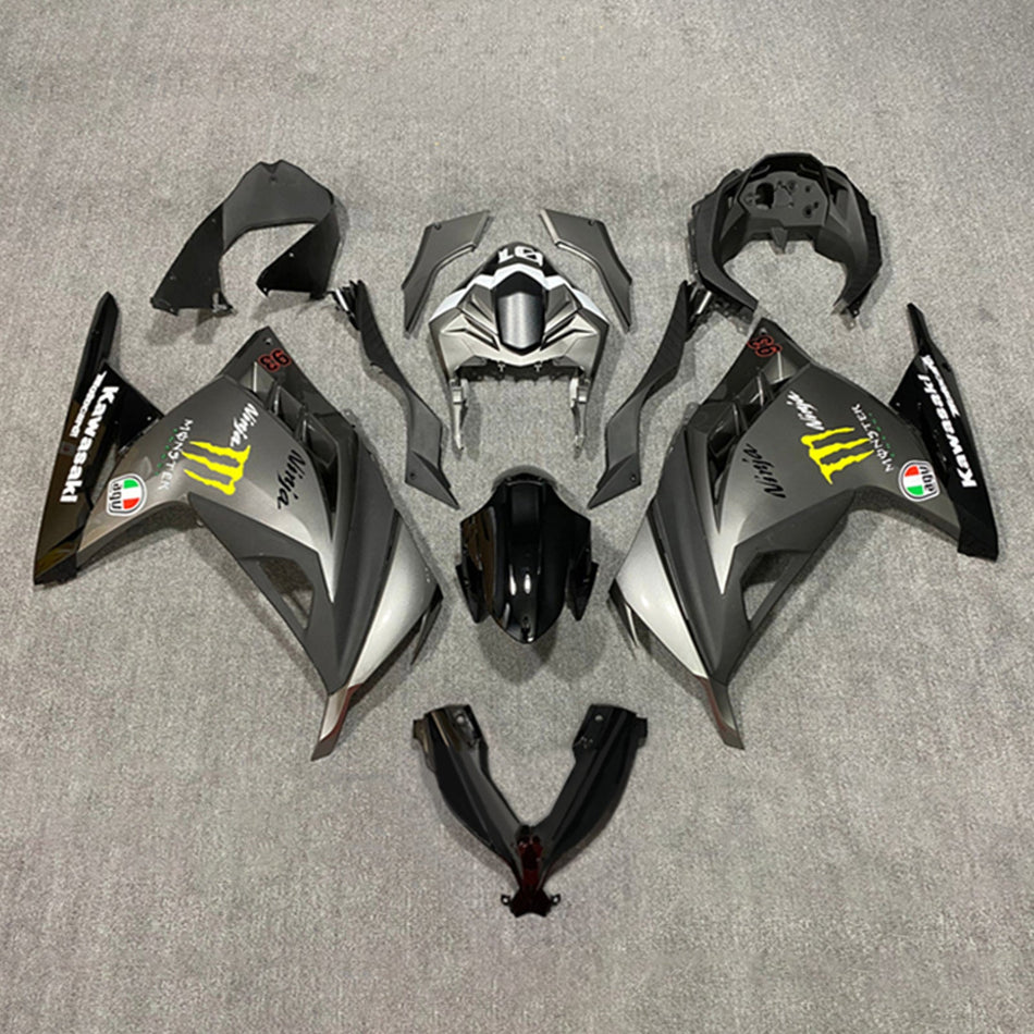 2013-2024 カワサキ EX300/Ninja300 インジェクションフェアリングキット ボディワーク プラスチック ABS