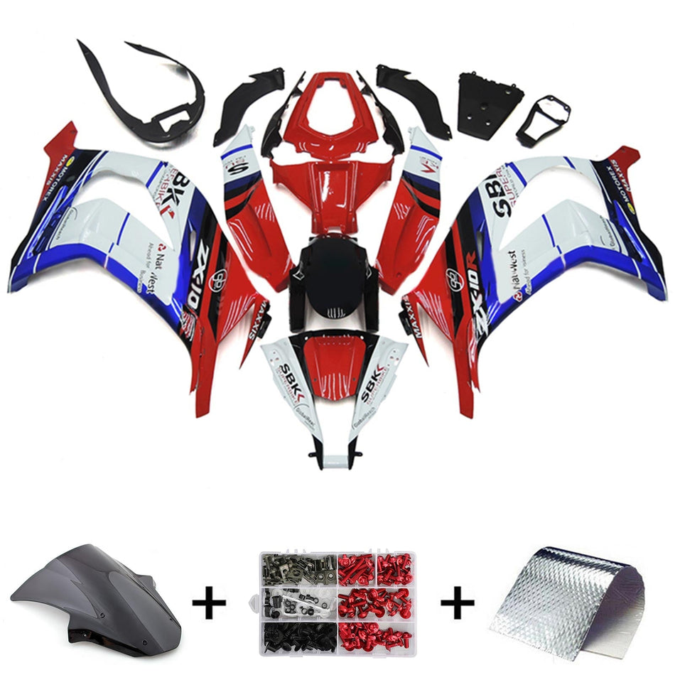 2011-2015 カワサキ ZX10R フェアリングキット ボディワーク プラスチック ABS
