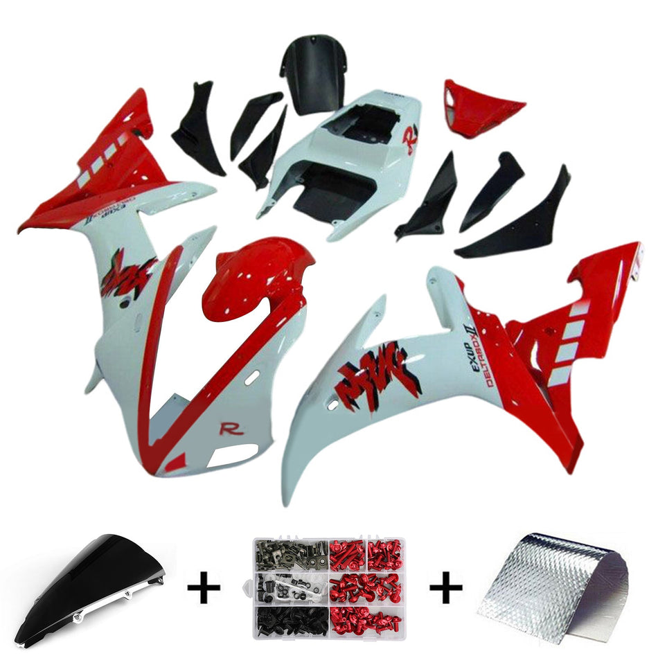 2002-2003 ヤマハ YZF 1000 R1 インジェクションフェアリングキット ボディワーク プラスチック ABS