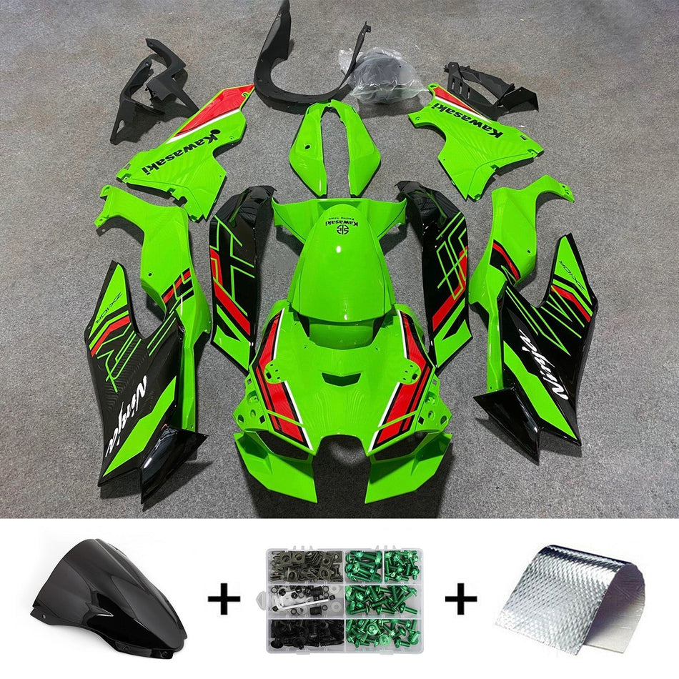 2021-2024 カワサキ ZX-10R ZX10R アモトパーツ インジェクションフェアリングキット ボディワーク ABS #101