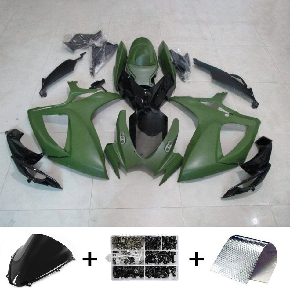 2006-2007 スズキ GSXR 600/750 K6 Amotopart インジェクションフェアリングキット ボディワーク プラスチック ABS #101