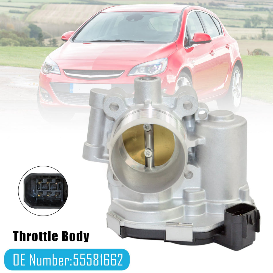 2011-2017年式 オペル/ボクスホール メリーバ B MPV (S10) 1.4 LPG (75) スロットルボディ 55581662
