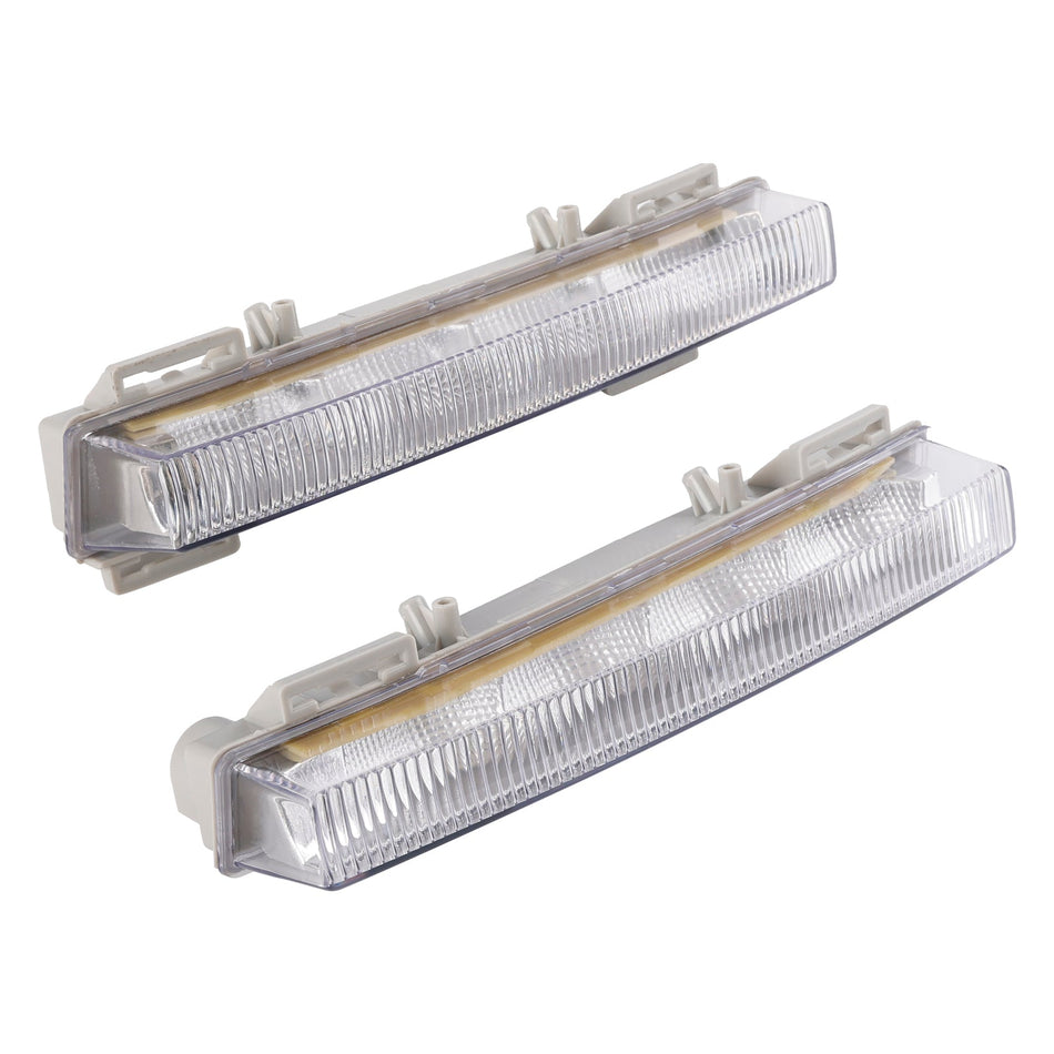 メルセデス W166 ML/GL350/400/550 12-15用 LH RH ペア デイタイムランランプ フォグランプ